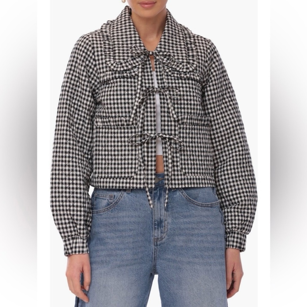Avec Les Filles quilted jacket